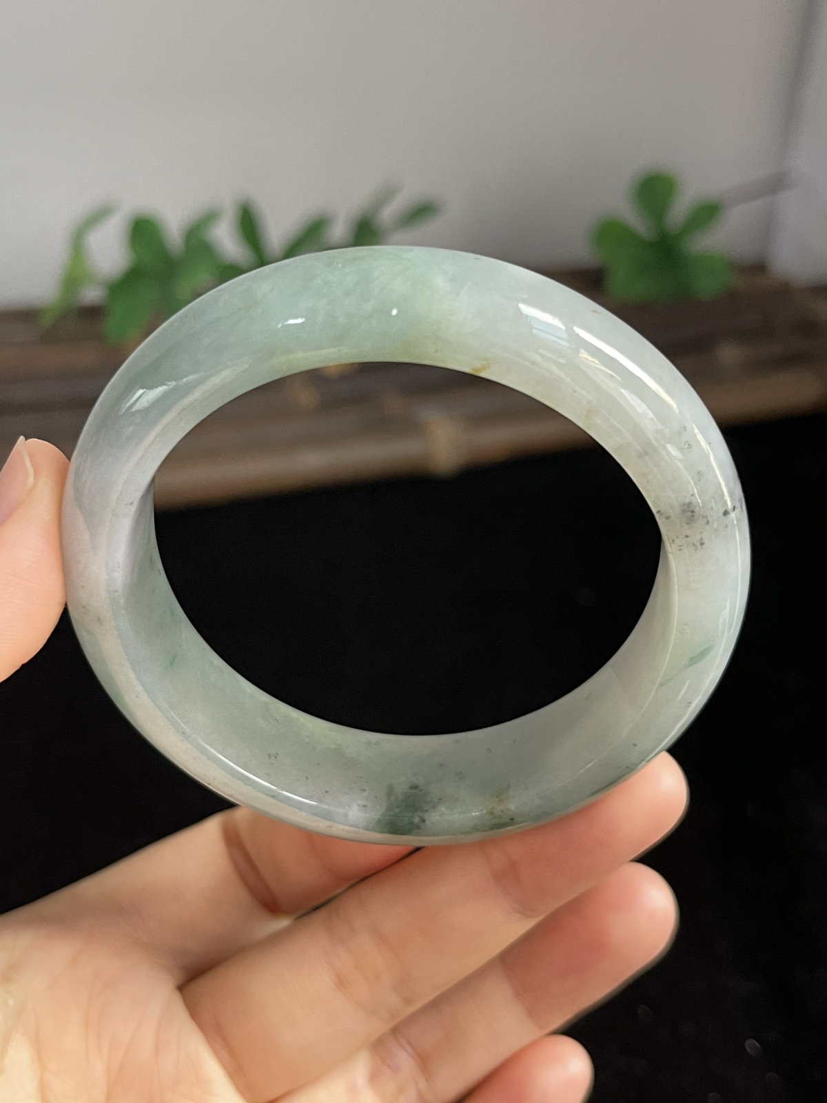 正圈55圈口，翡翠手镯