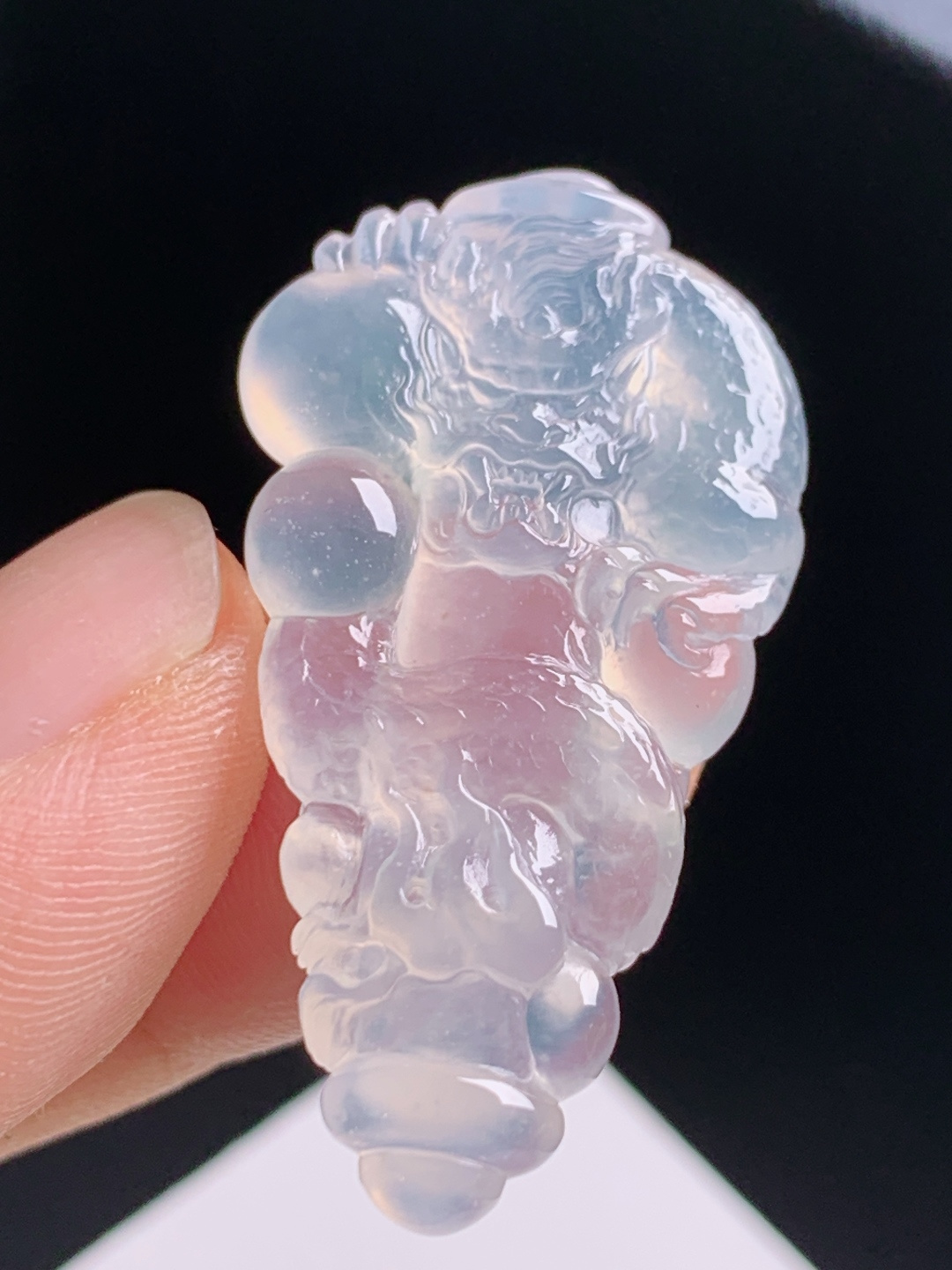 ️ 木那龙挂件，清透起莹，祥瑞护身雅致耐看 080601