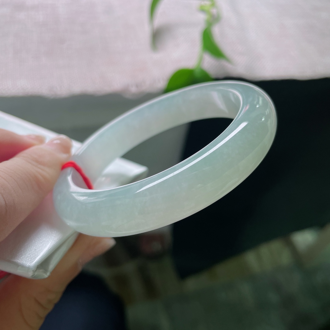54.7/11.8/7.9，淡绿底正圈，种老，清透泛光，底子干净，小清新，水露线，ss52908a
