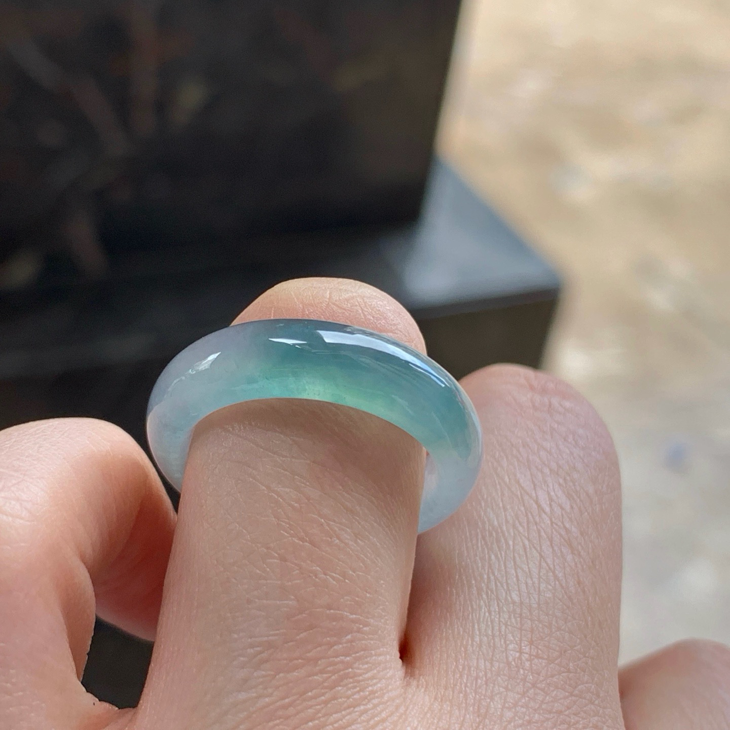 冰蓝指环^_^冰透 清新