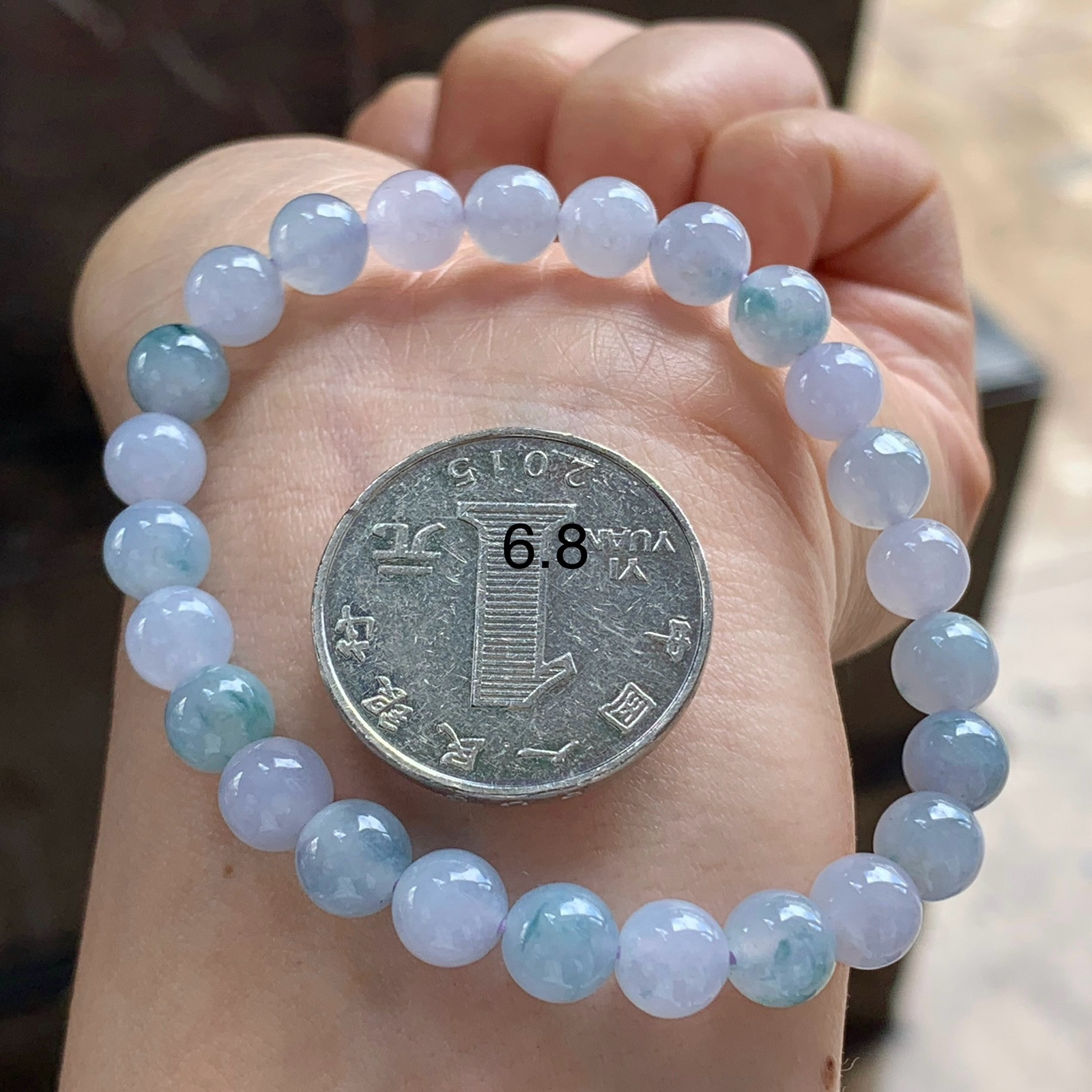 紫罗兰手串^_^清新
