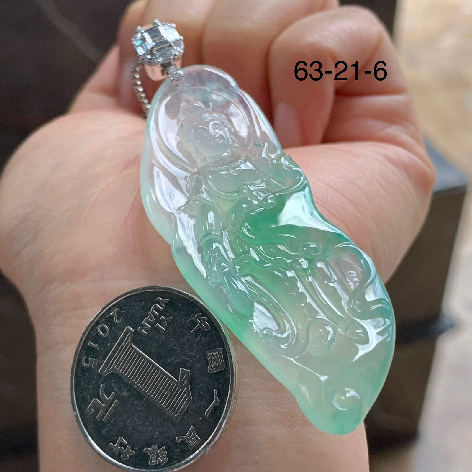 金钻镶嵌冰晴自在观音^_^胶感十足