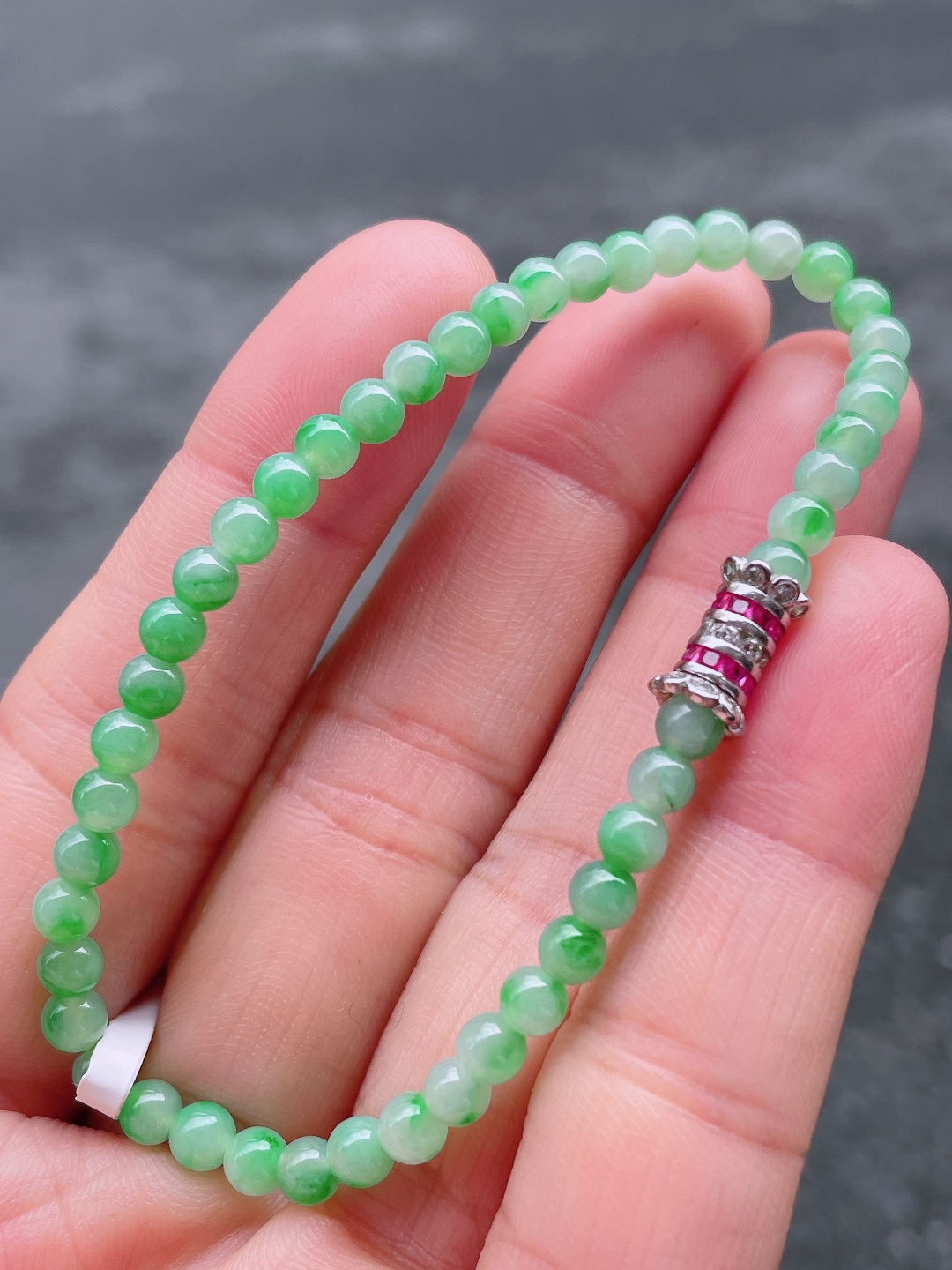 ️ 4.2mm46颗绿手链