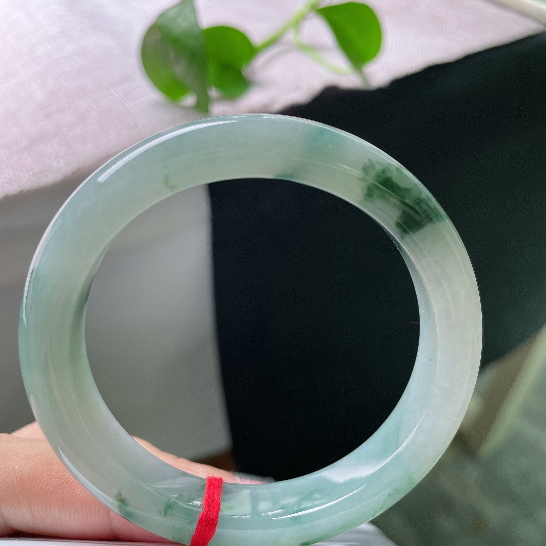 54.9/11.8/8.5飘花正圈，种老，花如如云漫，自带水墨诗意。有棉线，ss53887a