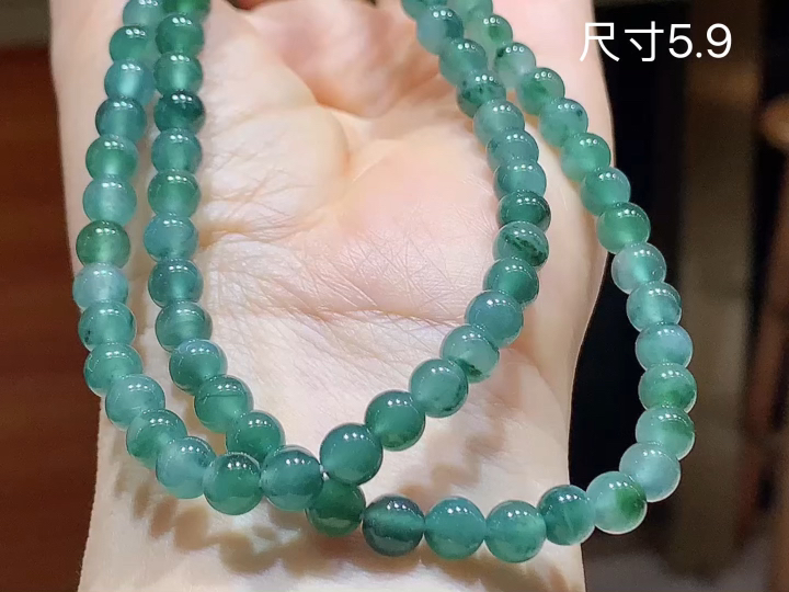 冰飘花珠链 ,尺寸，5.9
