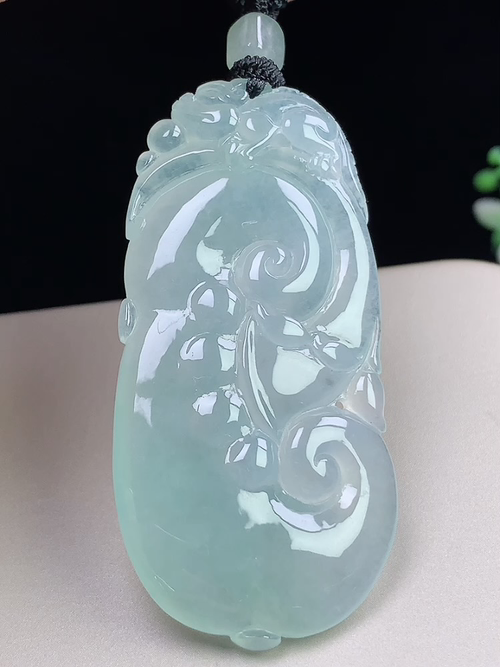 冰种如意，无裂，尺寸58.6-28-6.2mm，L06mzt