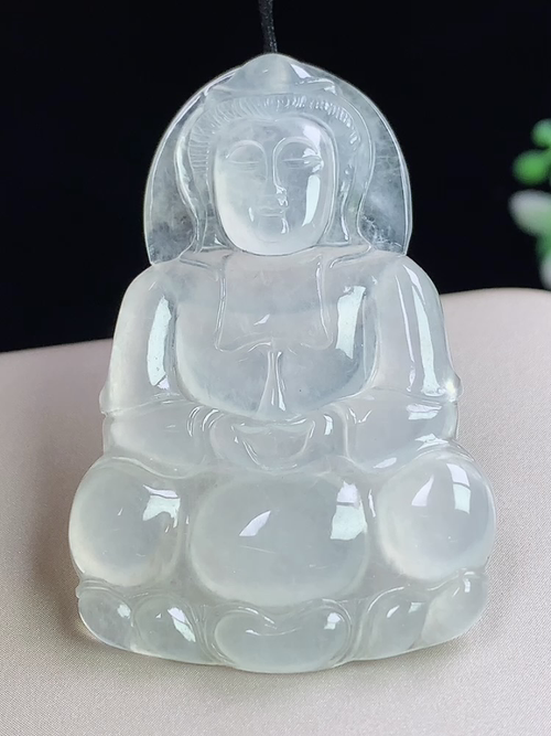 冰种观音，无裂，尺寸46.5-30.8-4.3mm，L06xgg8