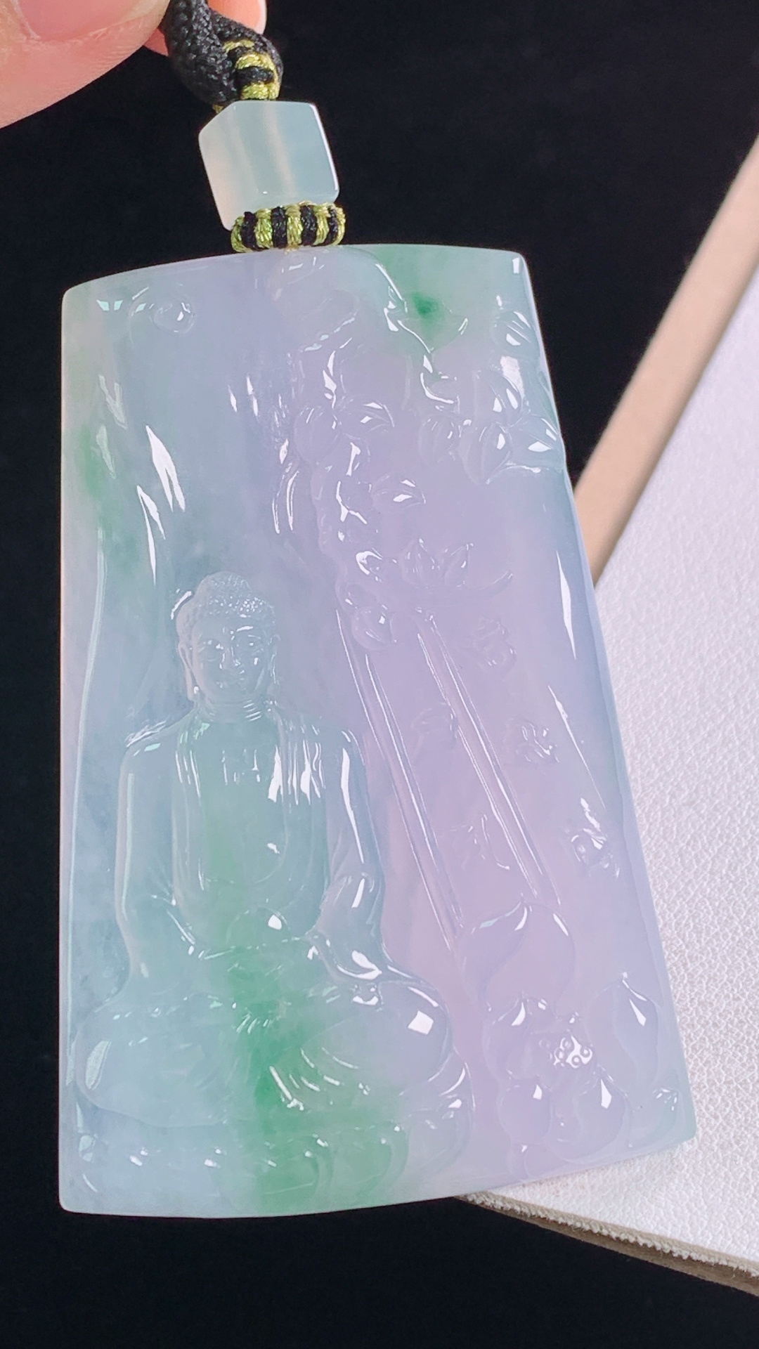 ️春彩大日如来色彩丰富，刚性十足，无裂尺寸:67.1-44.6-6.5mm 3