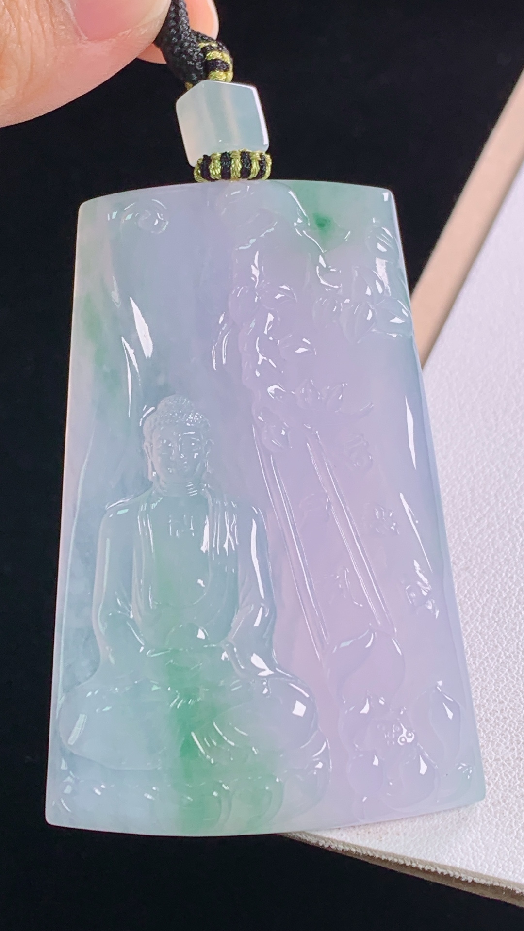 ️春彩大日如来色彩丰富，刚性十足，无裂尺寸:67.1-44.6-6.5mm 3