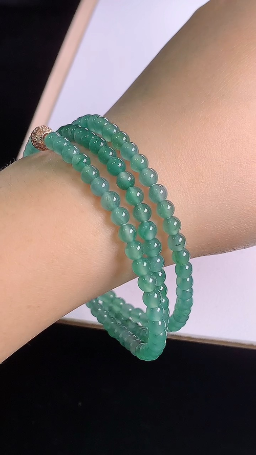 冰蓝项链，尺寸:4.5-4.5mm 30