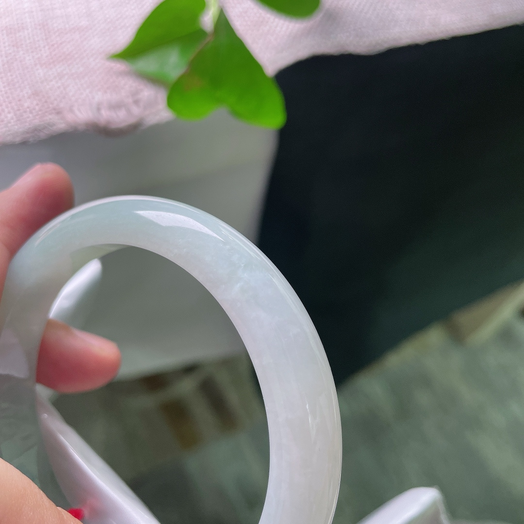 60.1/11.7/8.7油青正圈，水润细腻，半山水有相逢，贵气，温柔大方，棉，ss52899a