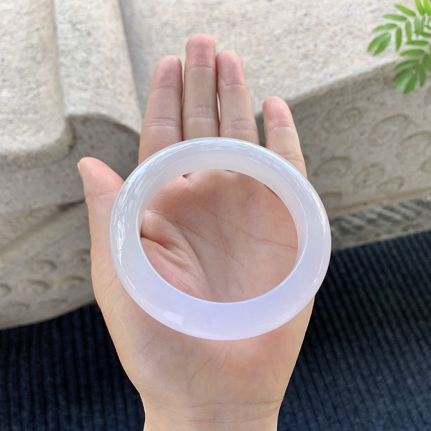 正圈 冰糯粉紫，胶润，水润，种老，无裂