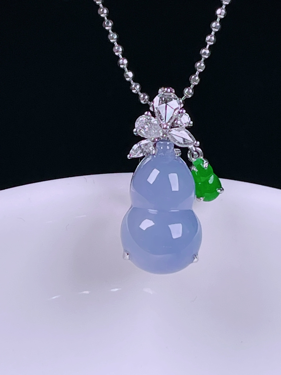 ️冰紫葫芦，老种起光，细底通透，尺寸：20/11.4/9.4mm0607