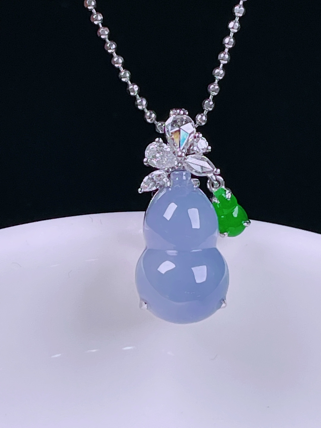 ️冰紫葫芦，老种起光，细底通透，尺寸：20/11.4/9.4mm0607