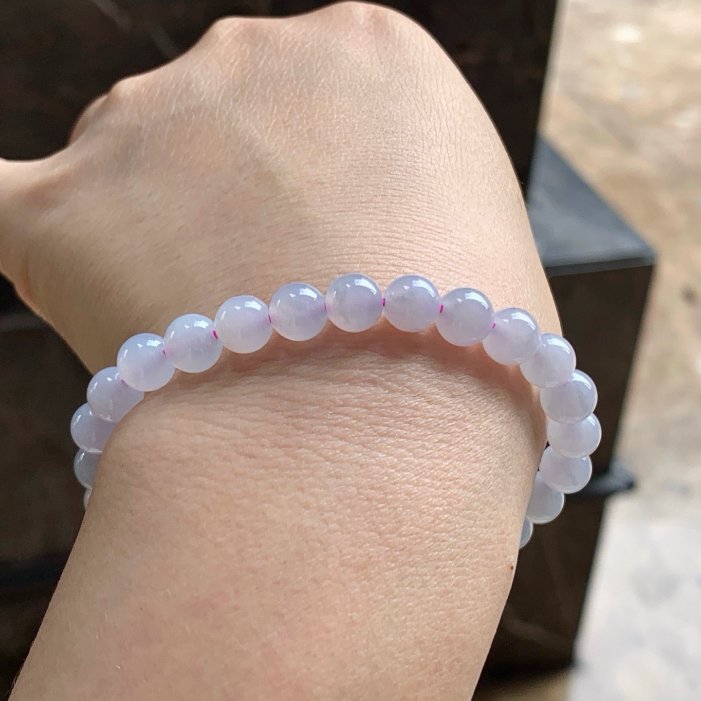 淡紫手串^_^清新