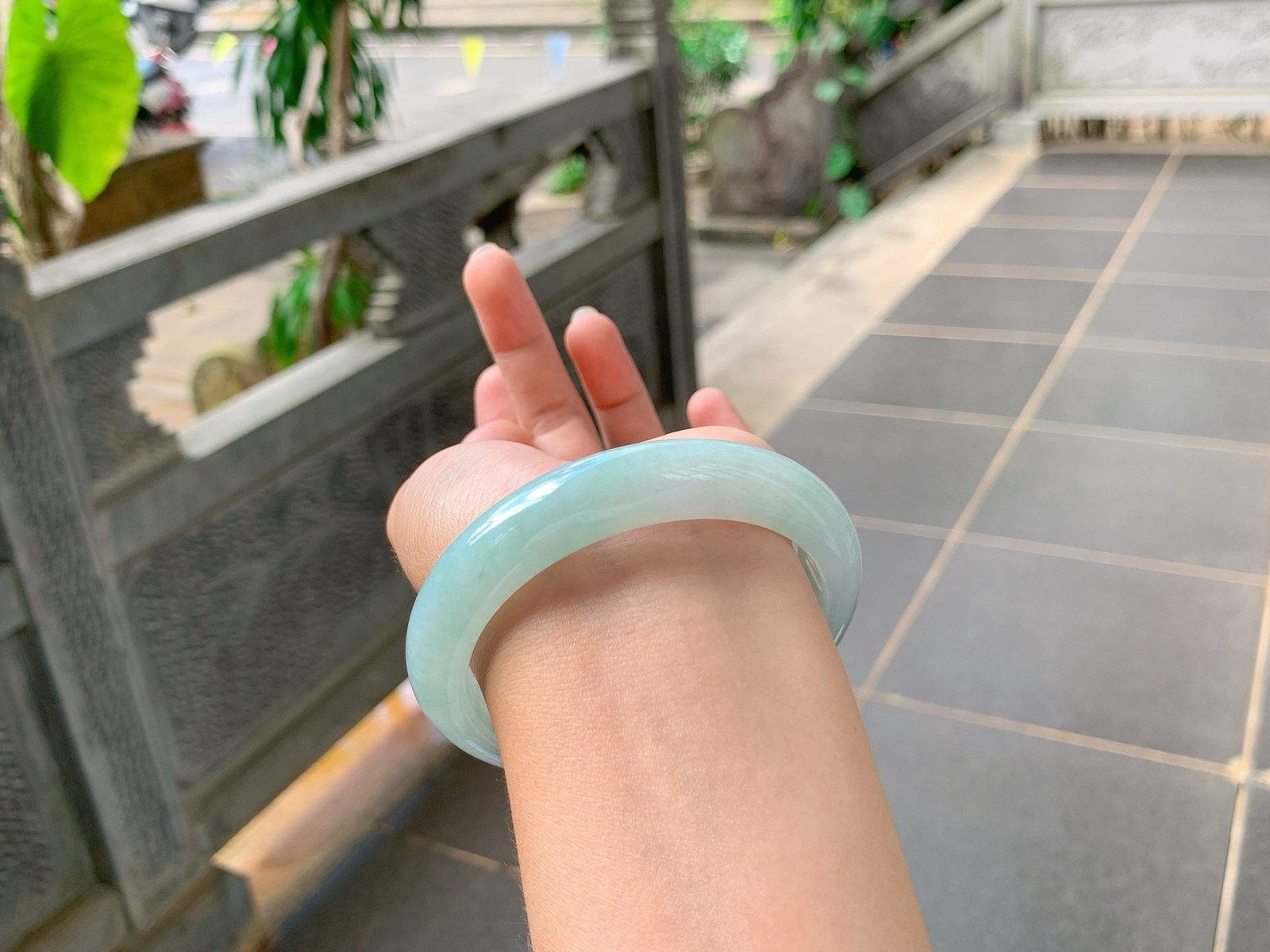 ｜59圈口
冰蓝晴，整体端庄大气，颜色清雅自然，小清新风格