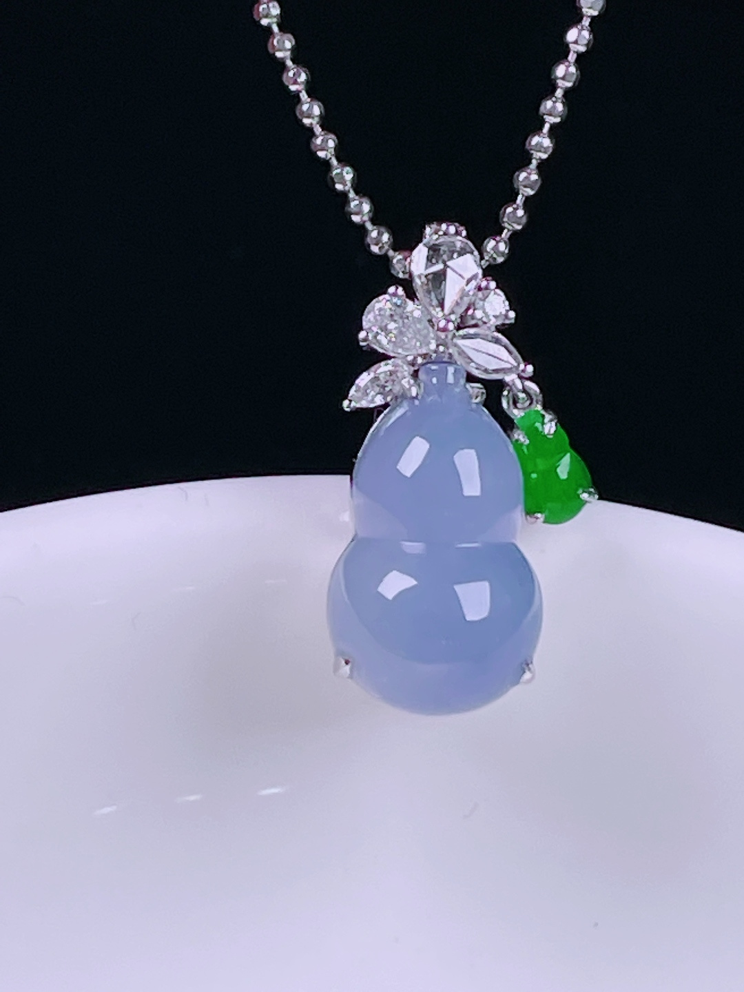 ️冰紫葫芦，老种起光，细底通透，尺寸：20/11.4/9.4mm0607