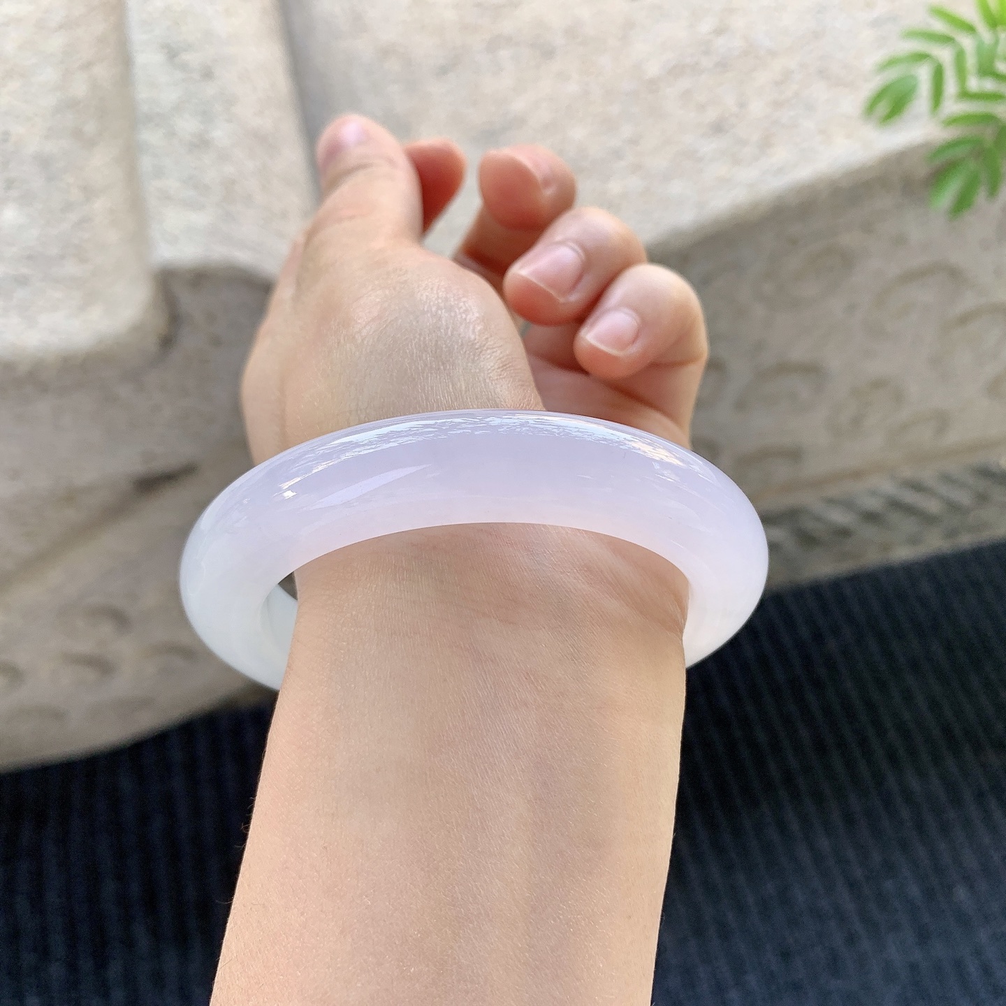 正圈 冰糯粉紫，胶润，水润，种老，无裂