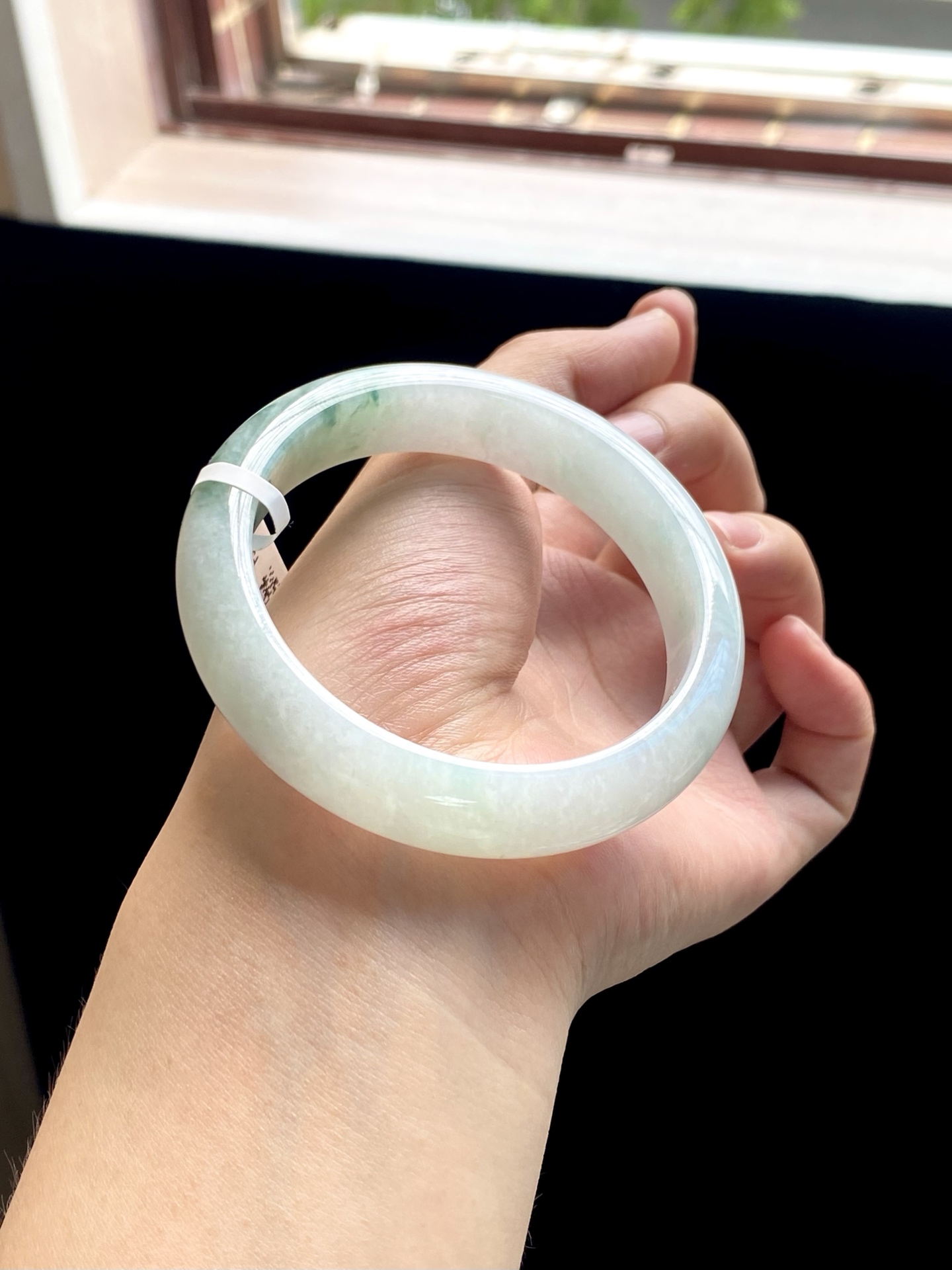 绿飘花正圈成品（无裂） HYY-9305 ⭕️56.3-13-8