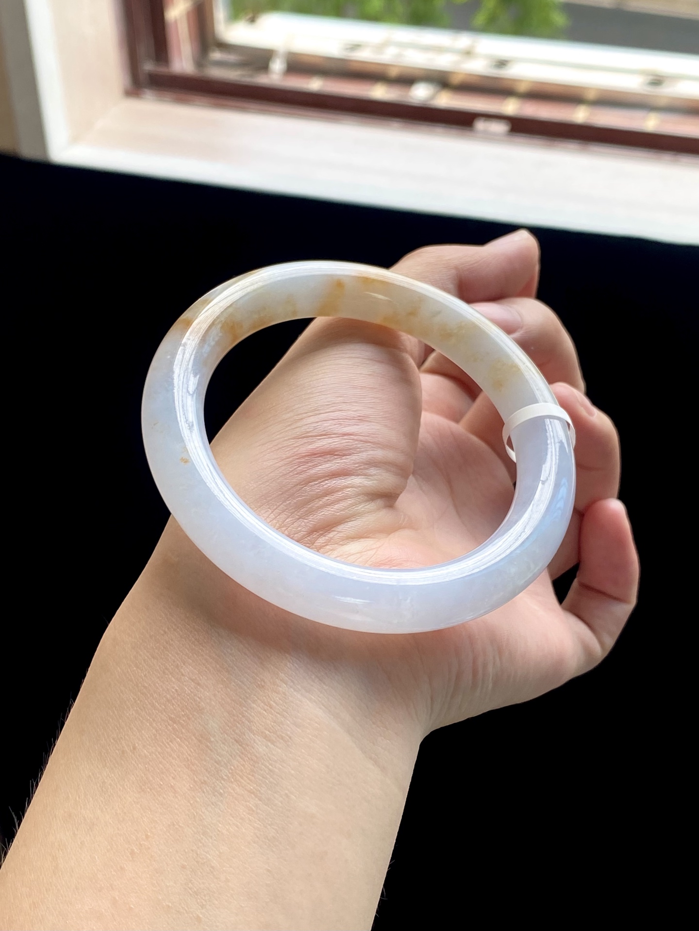冰蓝黄翡桂花糕圆条成品 HYY-5759 ⭕️57.3-10-10.4