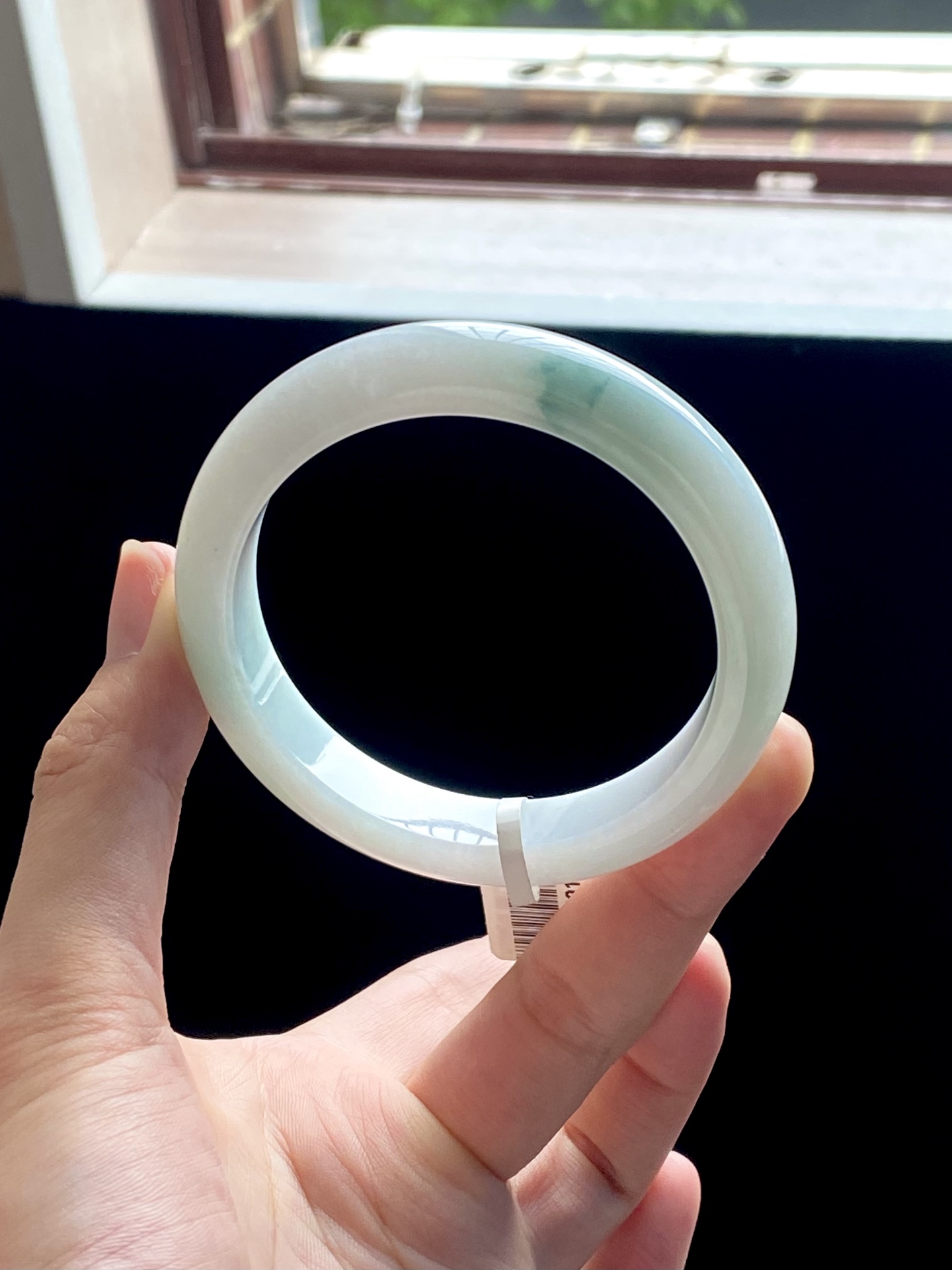 牛奶底蓝飘花正圈成品 HYY-2491 ⭕️57.5-12-8.5