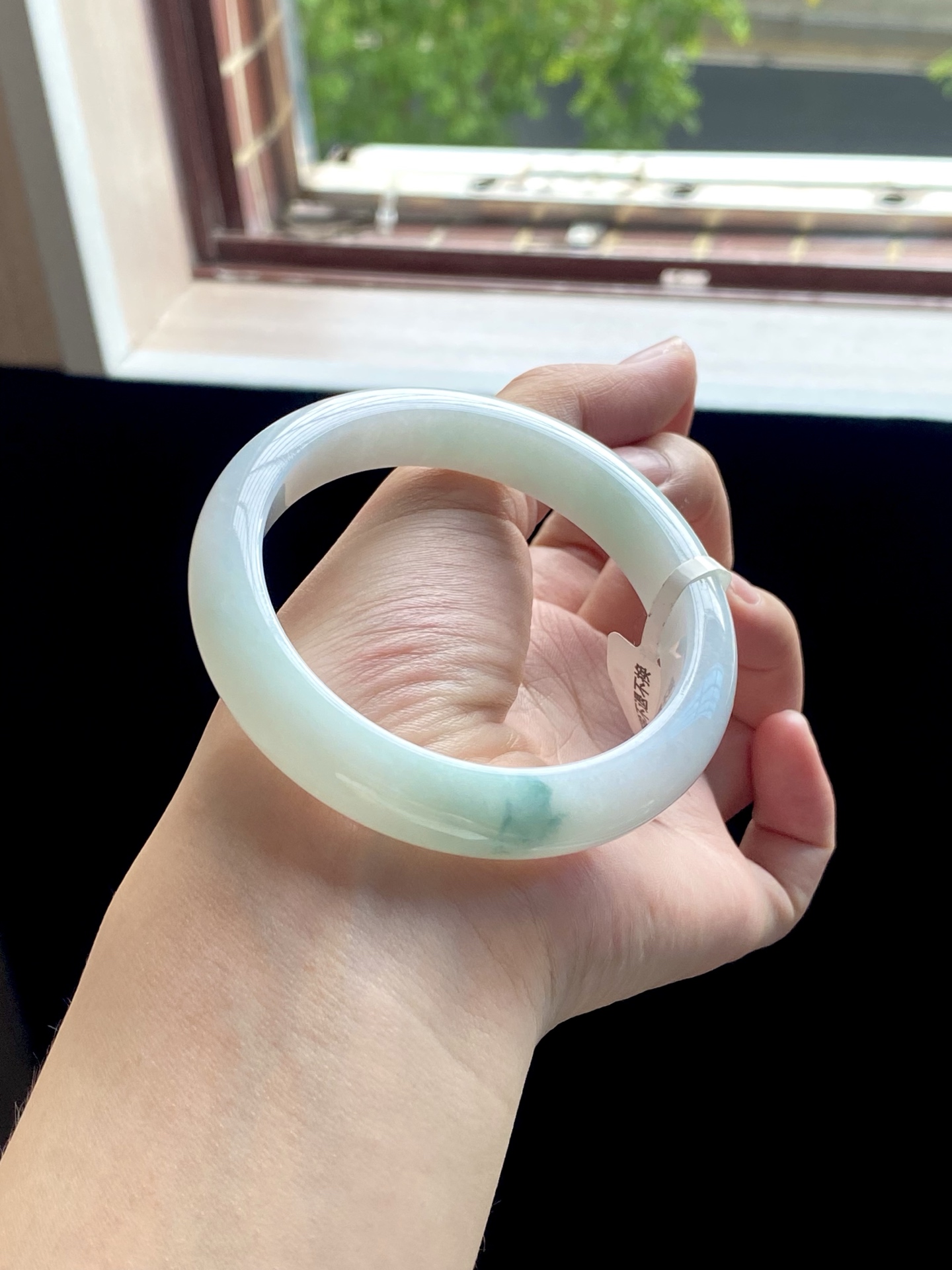 牛奶底蓝飘花正圈成品 HYY-2491 ⭕️57.5-12-8.5