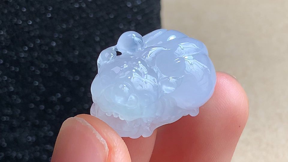 ️ 招财貔貅，无裂，尺寸23.2-15.1-13.0mm，包A附证书