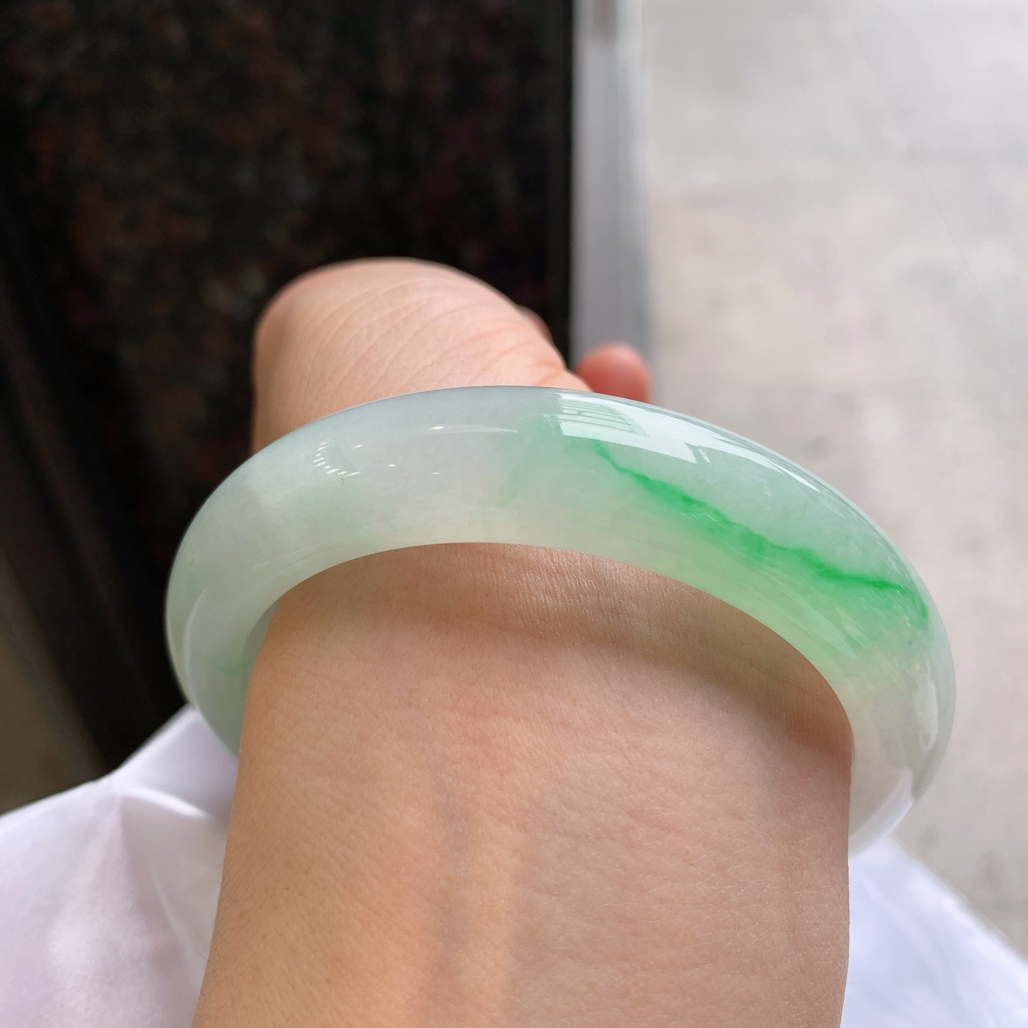 正圈冰飘绿 微棉 尺寸：60/13.8/9.8 大圈口