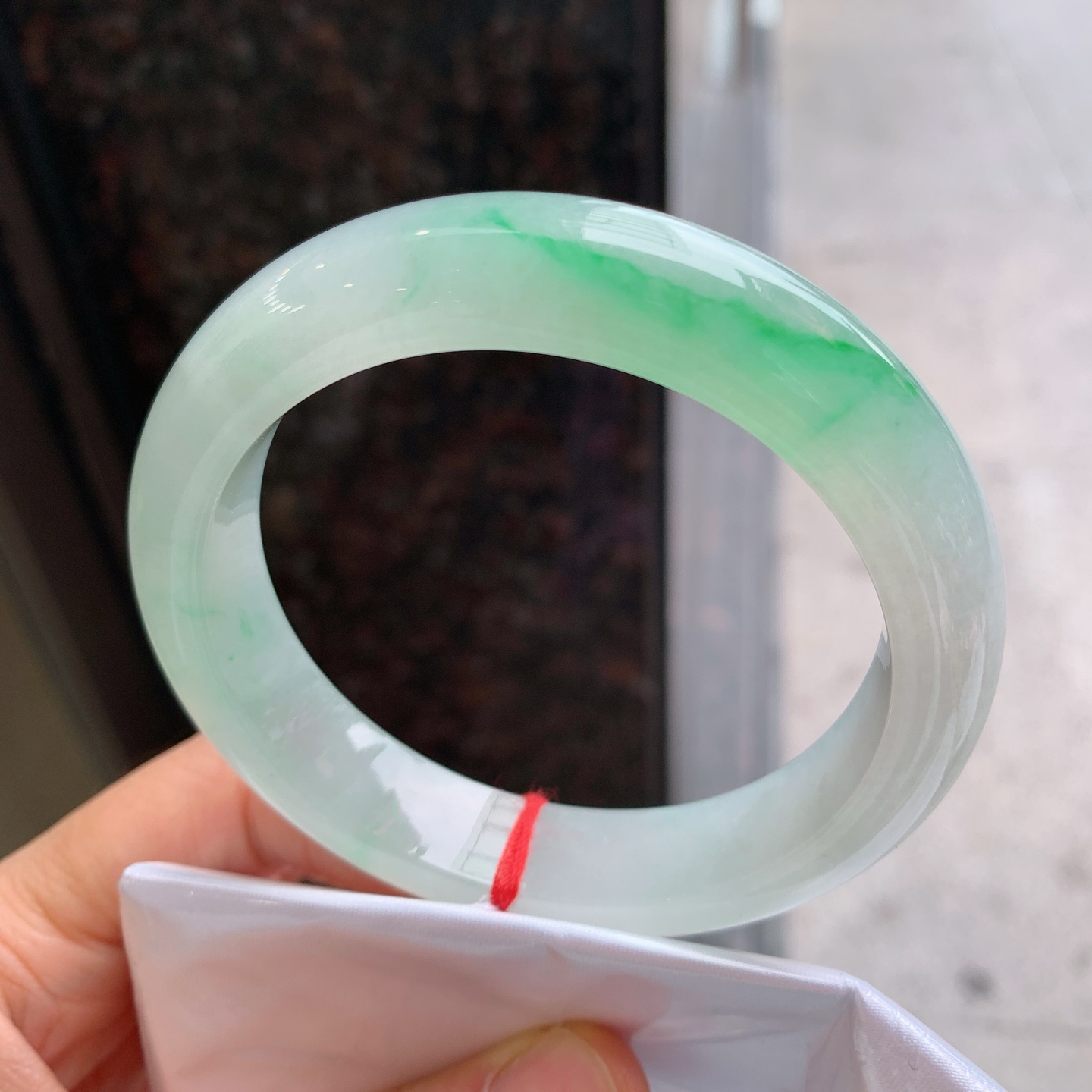 正圈冰飘绿 微棉 尺寸：60/13.8/9.8 大圈口