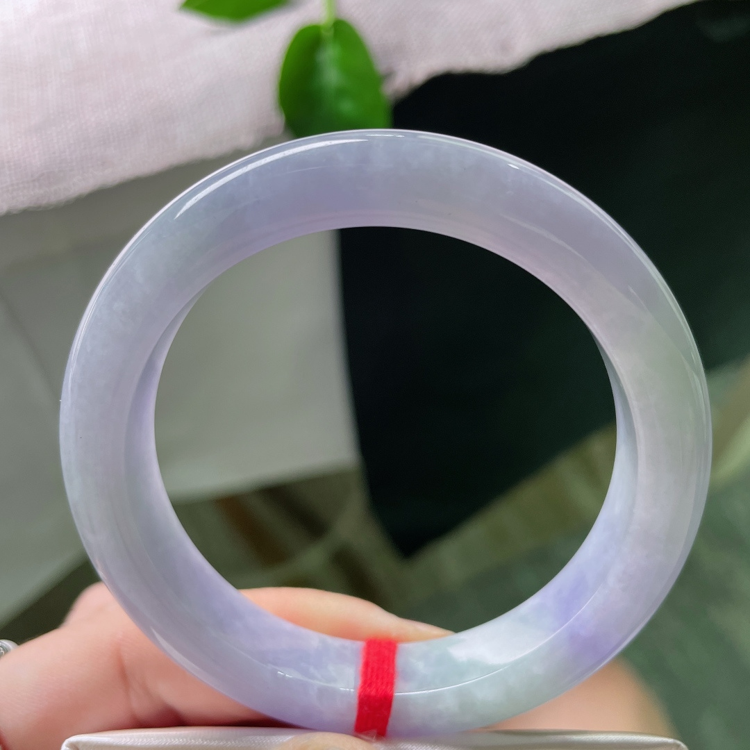 正圈，紫气东来，福泽绵延，水头好，质地温润，雅致，有棉线，ss52332a