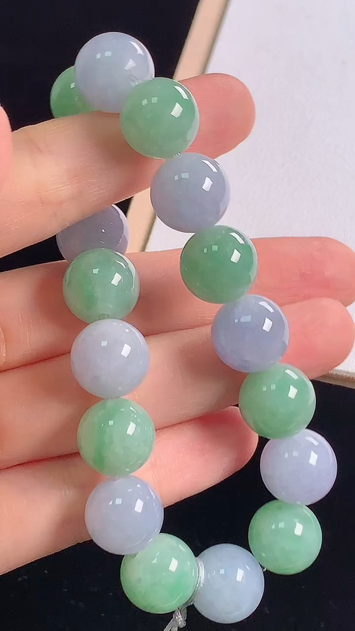 ️双色手链，尺寸:12.2-12.2mm 6