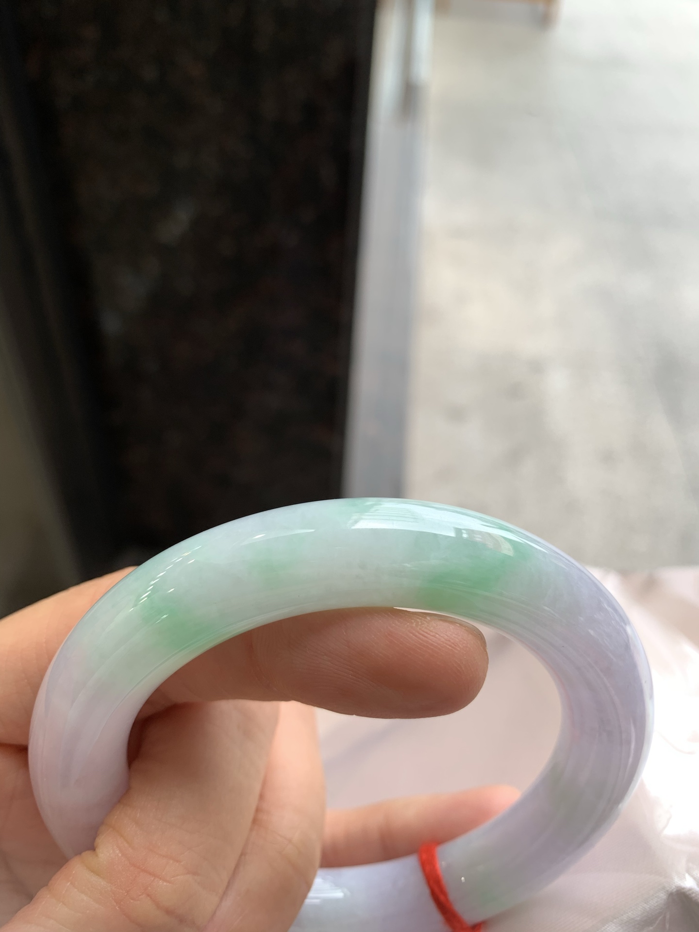 圆条春彩 微细纹 尺寸：59/12 大圈口