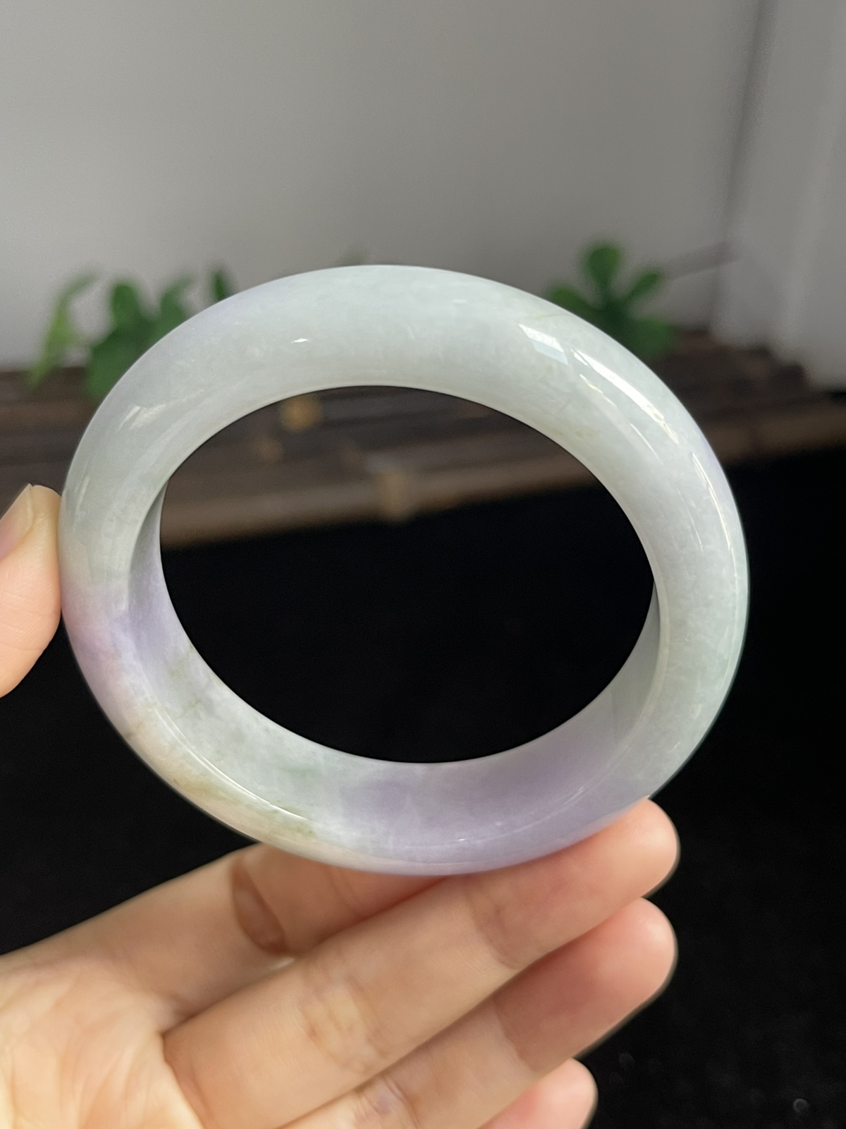 正圈54.5圈口，翡翠手镯