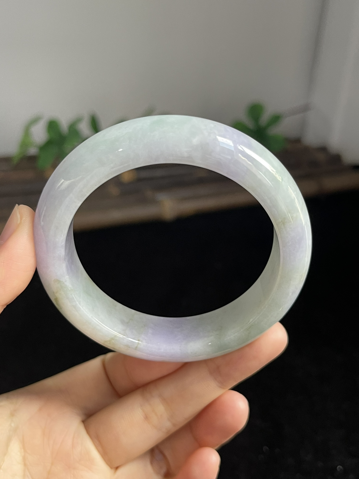 正圈54.5圈口，翡翠手镯