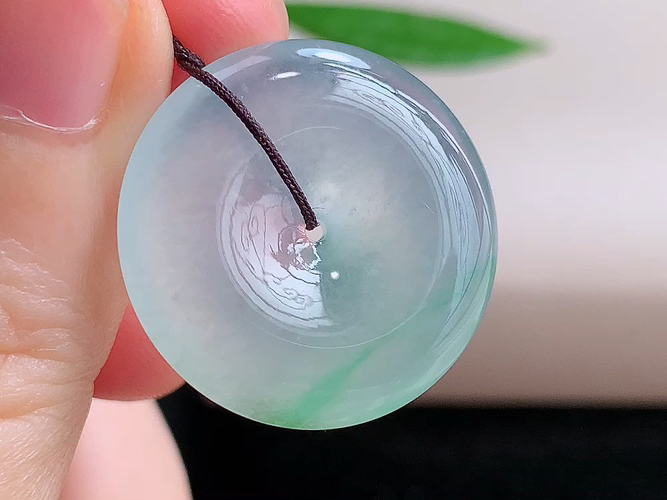 平安扣，无裂，尺寸23.0-4.7mm，包A附证书