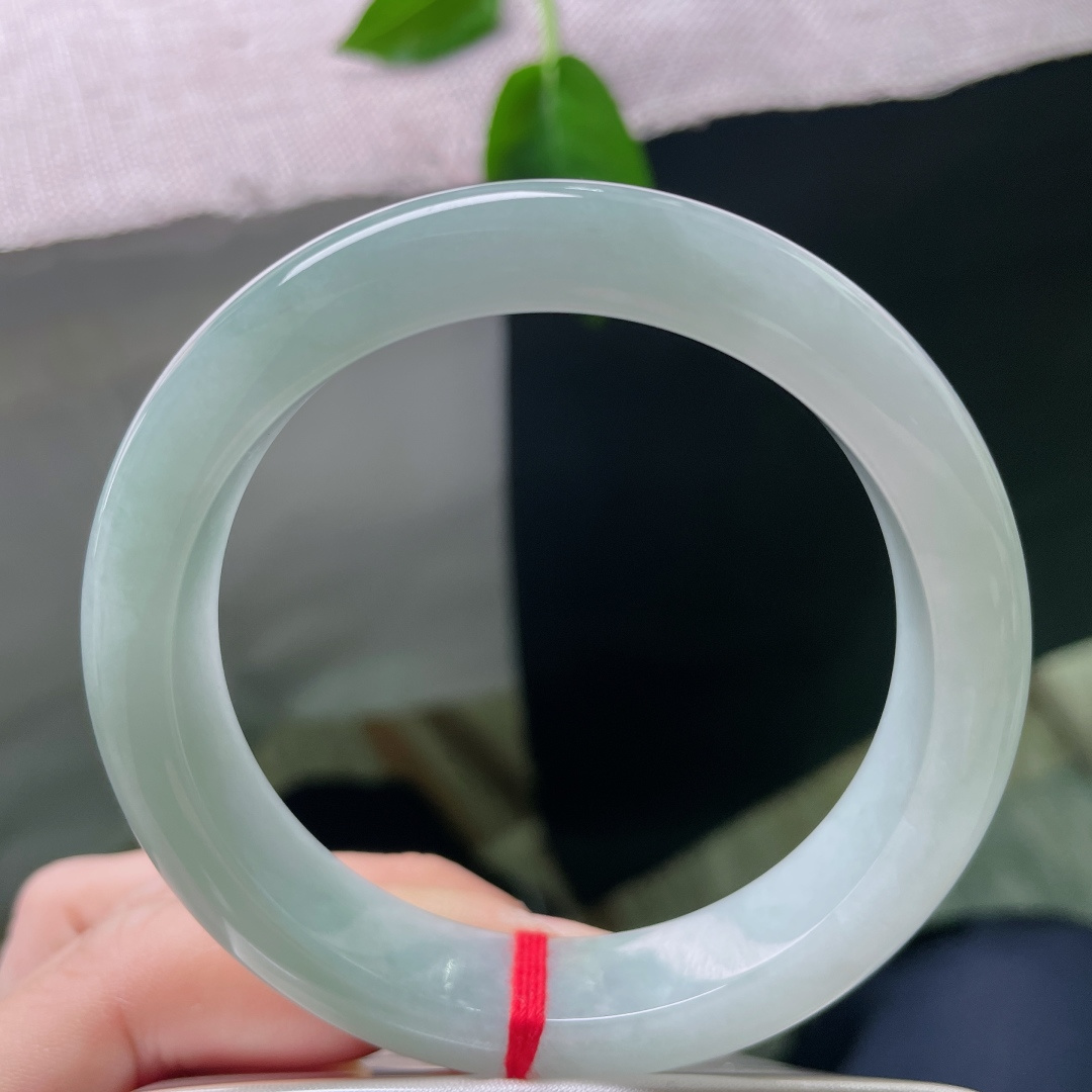56.5/12.2/8.2，淡绿底正圈，水头好，种老，干净清爽，小清新，减龄，内纹，ss54578a