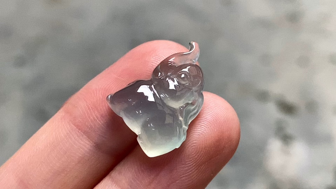 ️ 玻璃钢小象 18*13.8*6.5 完整