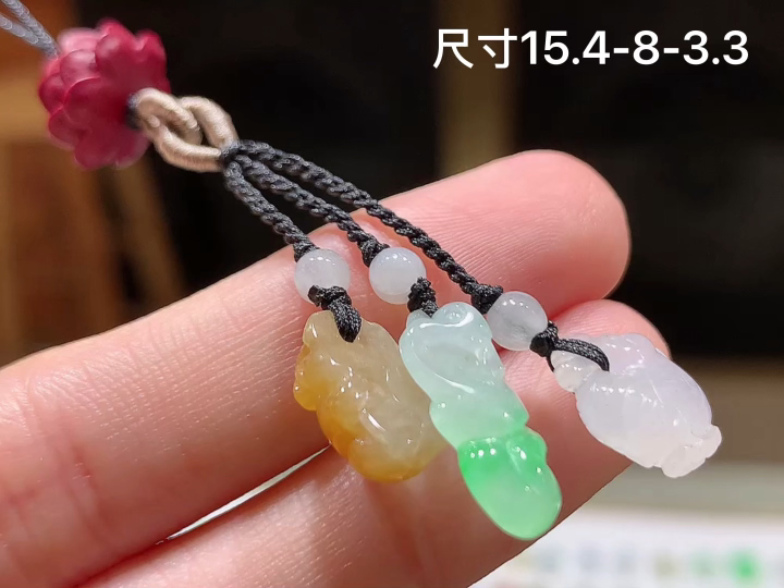 多彩生肖 无裂，尺寸，15.4-8-3.3