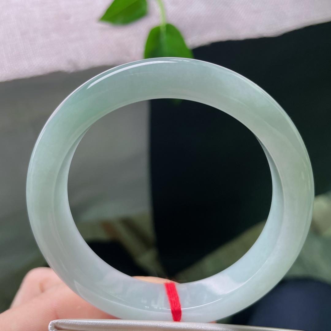 56.5/12.2/8.2，淡绿底正圈，水头好，种老，干净清爽，小清新，减龄，内纹，ss54578a