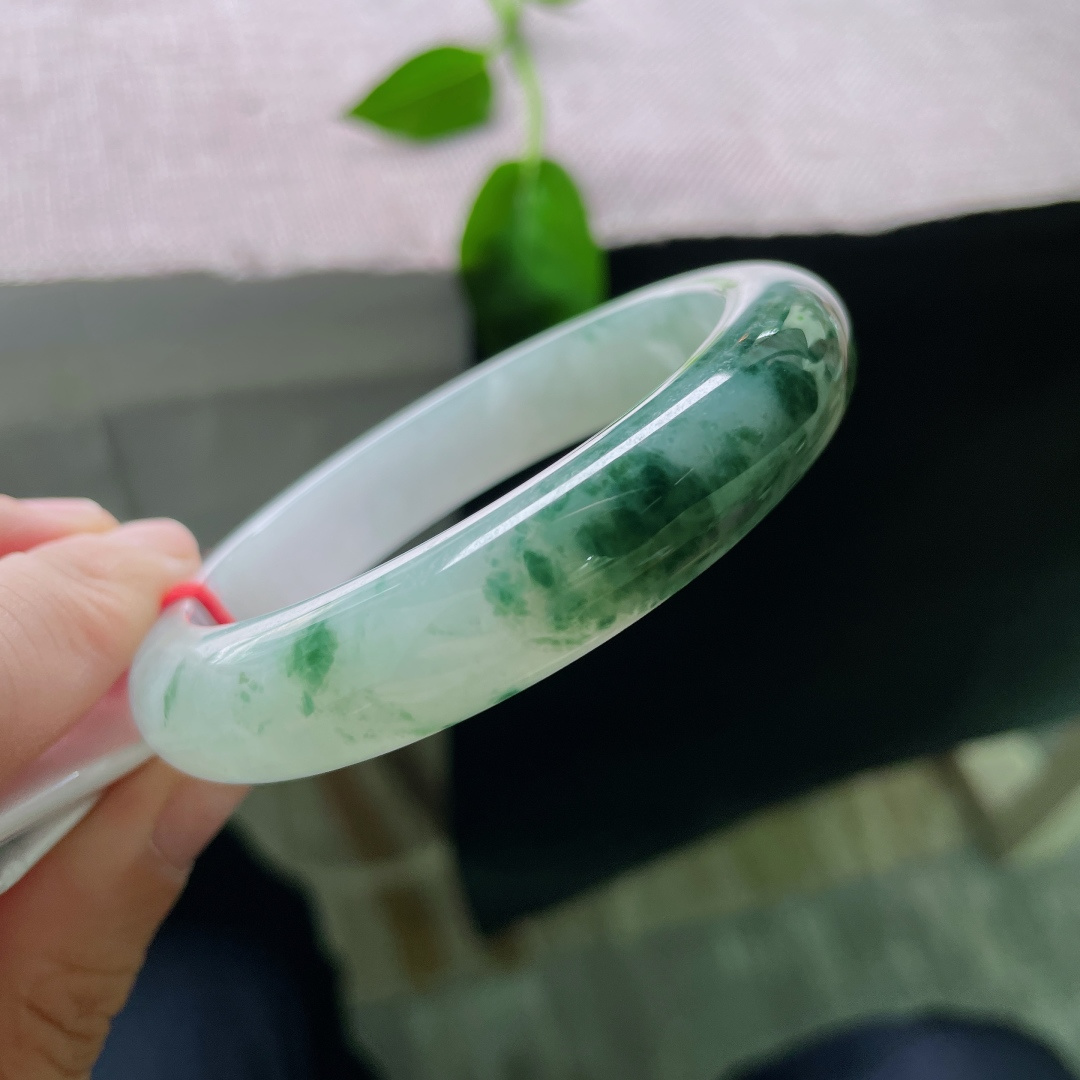 56.5/12.2/8.6，飘花正圈，墨染星辰云水间，腕间的水墨丹青，种老，无裂，ss52423a