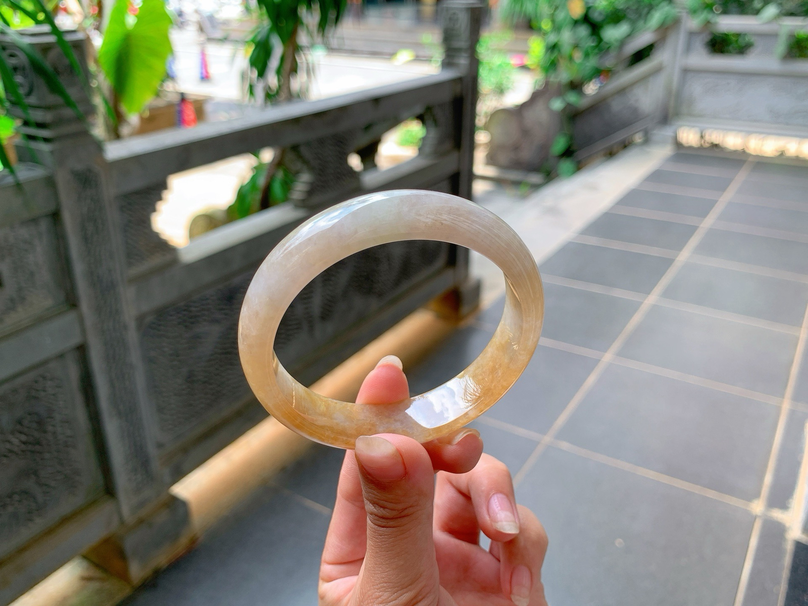 ｜59圈口
冰黄翡