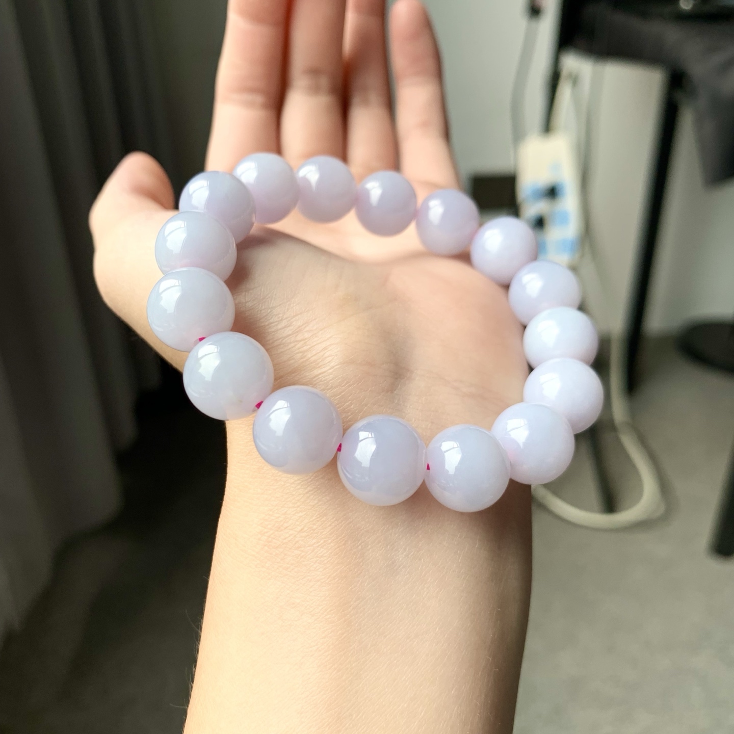 冰紫手串 细腻胶润 色泽细腻 尺寸12.5【NINI87】