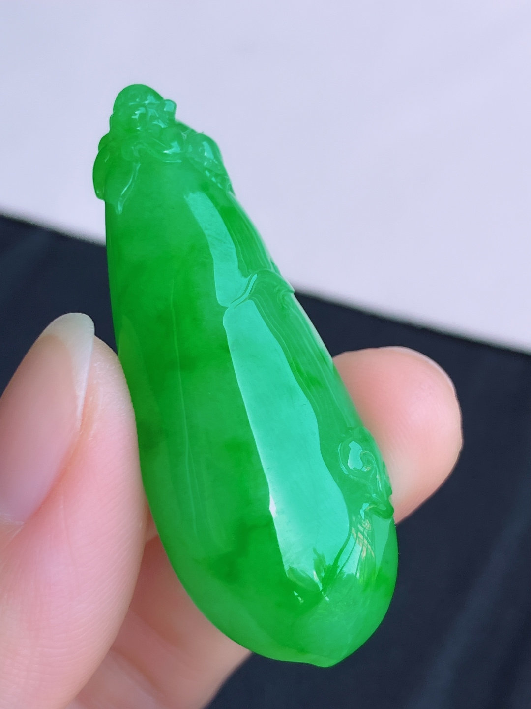 阳绿大福瓜，色美大气，尺寸48.6/18.6/10/自然光实拍