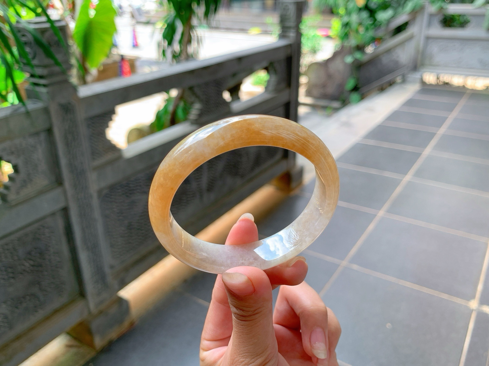 ｜59圈口
冰黄翡