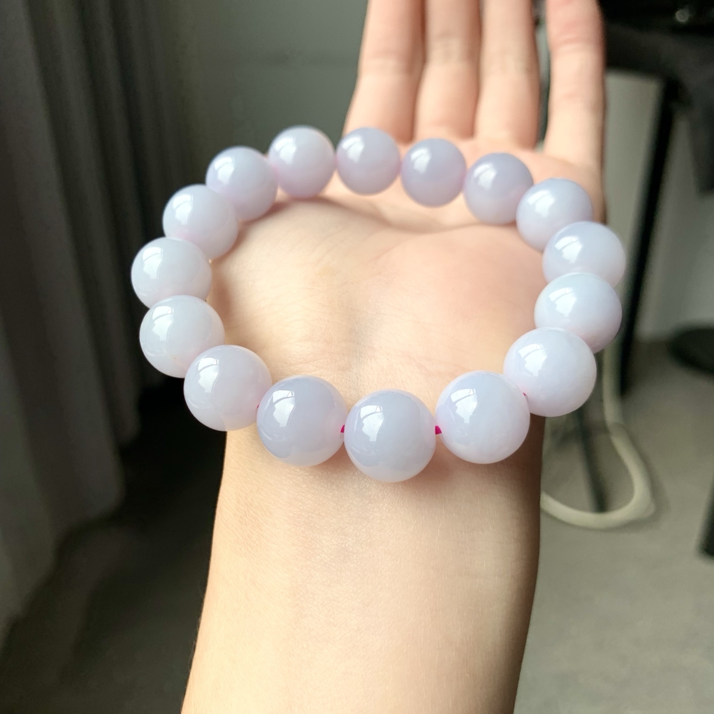冰紫手串 细腻胶润 色泽细腻 尺寸12.5【NINI87】