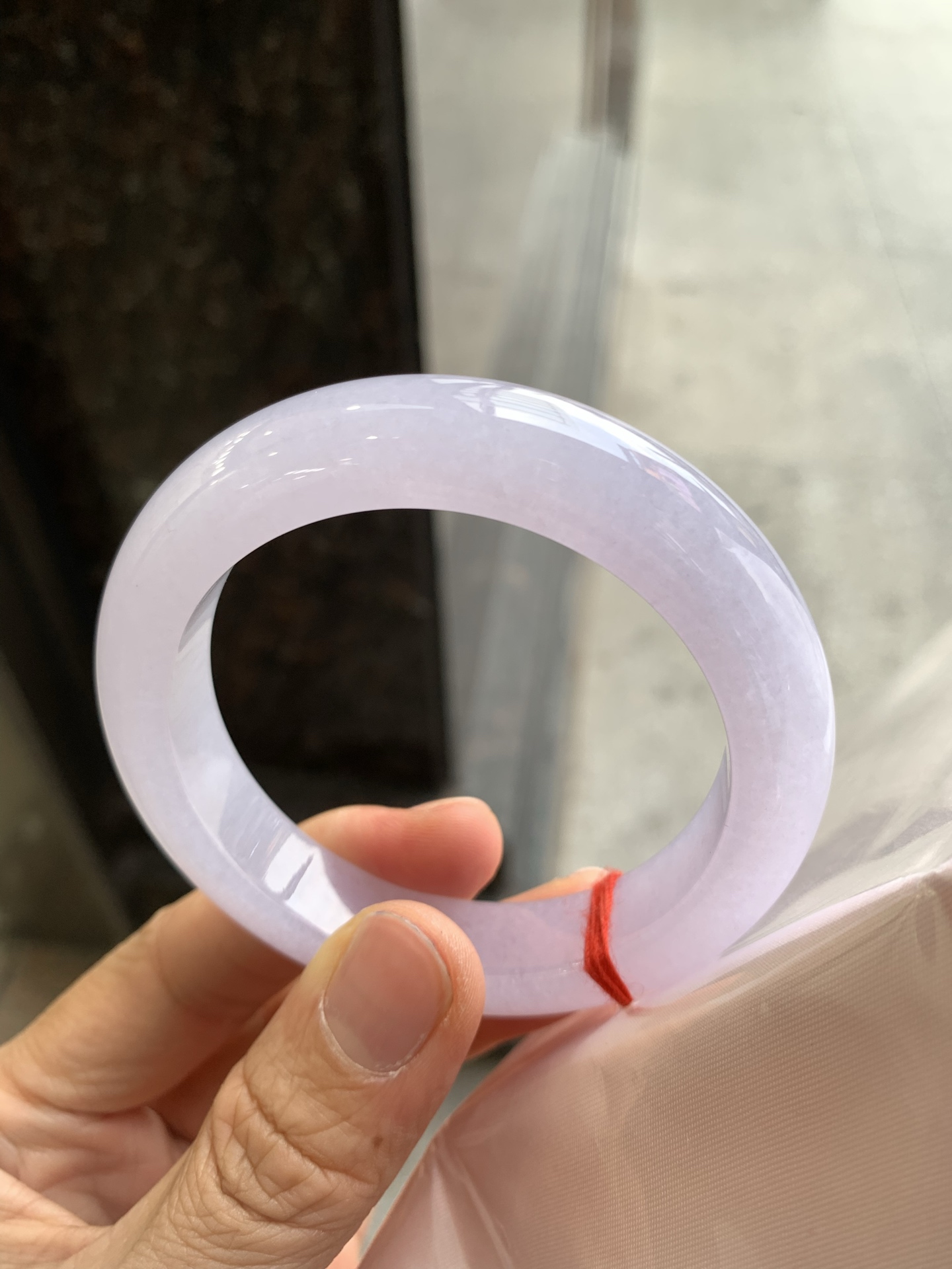 正圈冰粉紫 无裂 尺寸：56/13/9 清新