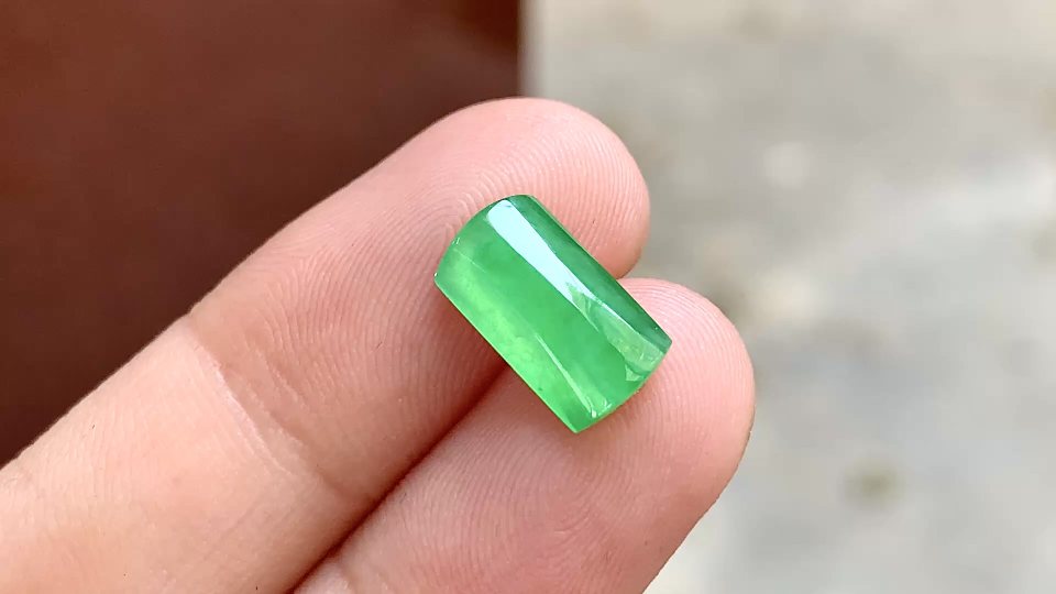 ️ 木纳绿马鞍 11.8*6.8*3