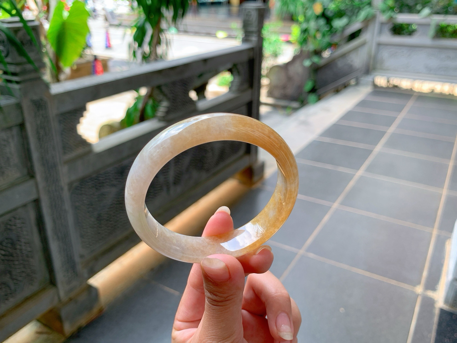 ｜59圈口
冰黄翡