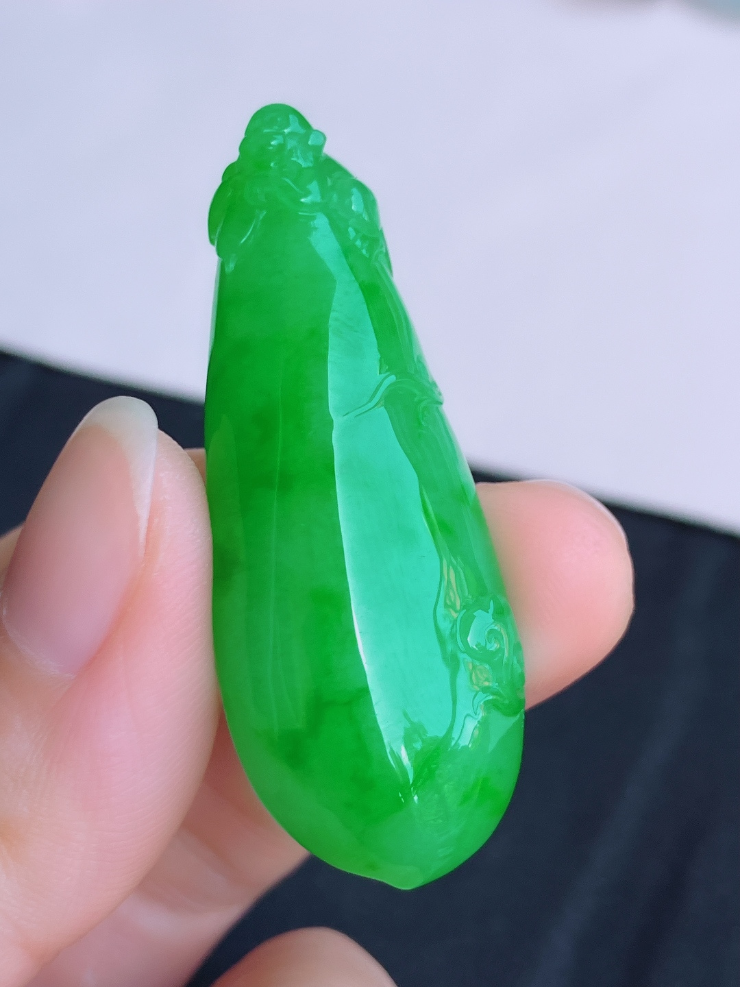 阳绿大福瓜，色美大气，尺寸48.6/18.6/10/自然光实拍