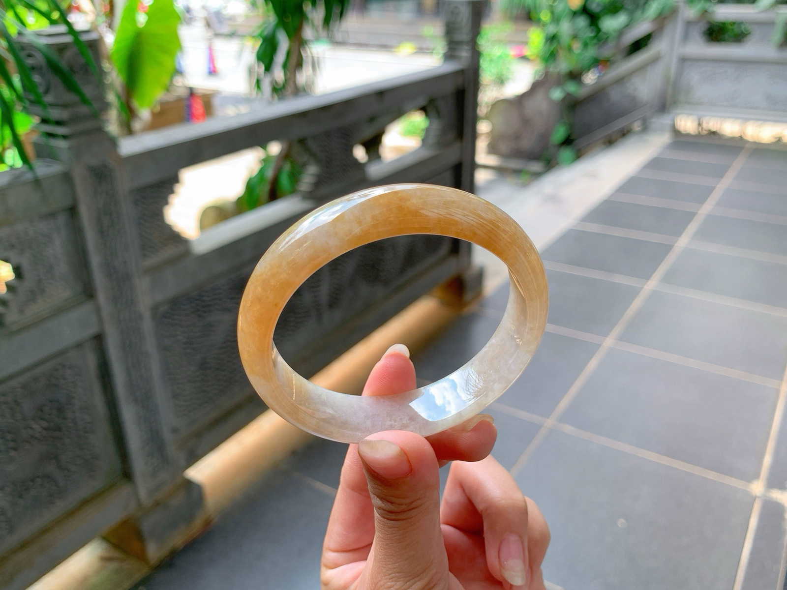 ｜59圈口
冰黄翡